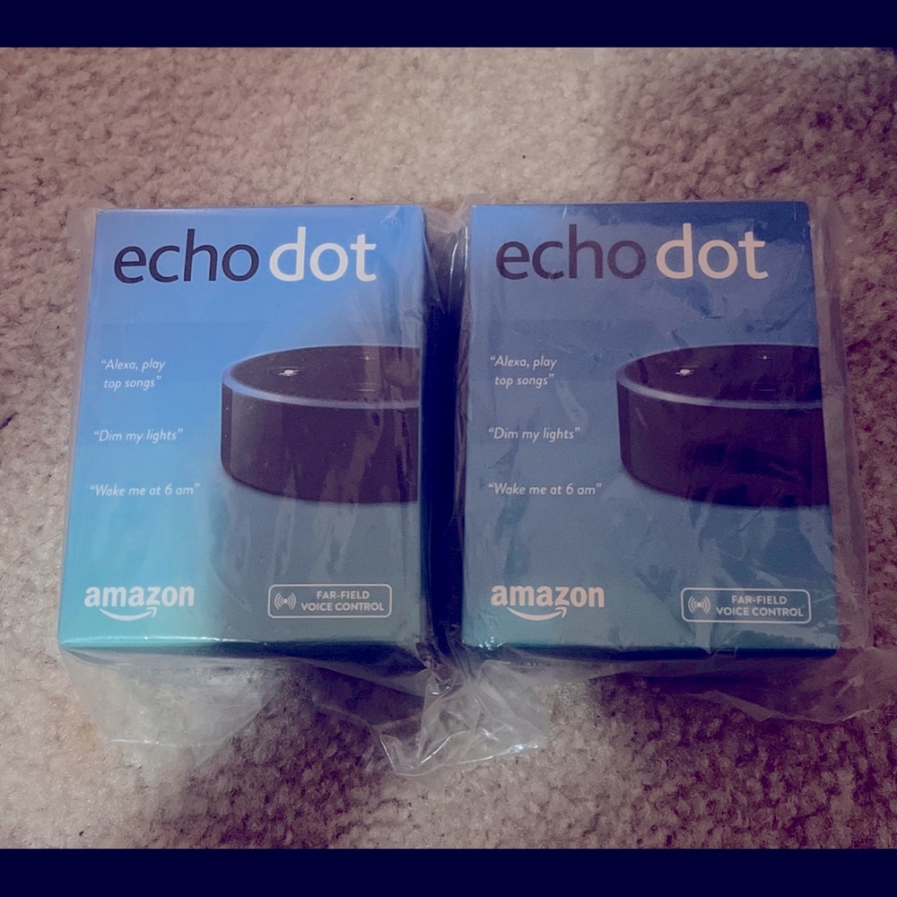 Amazon echo dot. 2nd generation. Brand new.